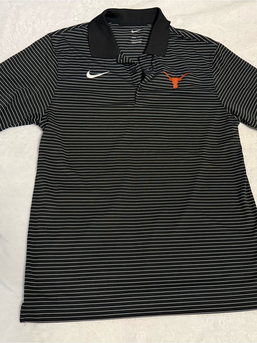 Nike Dri Fit Texas Longhorn Polo Men’s Shirt Short Sleeve